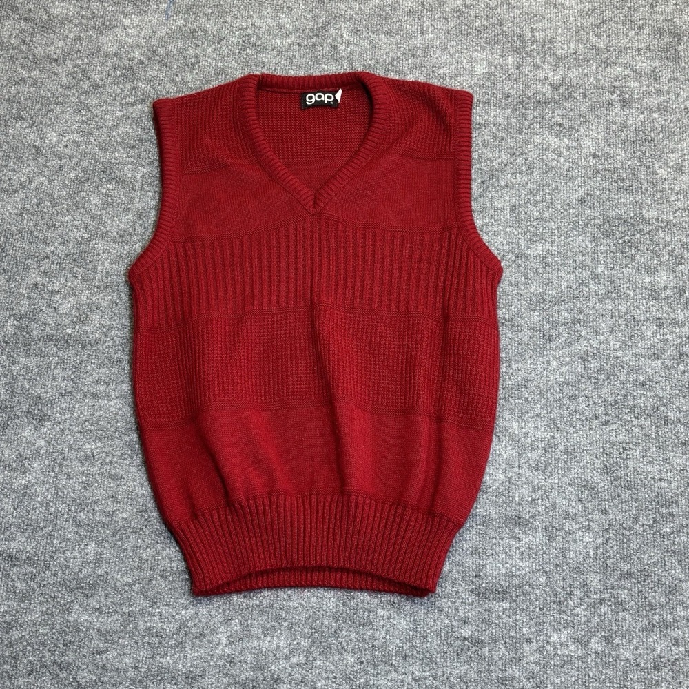 Vintage 80s Gap Sweater Vest‎ Wool Small